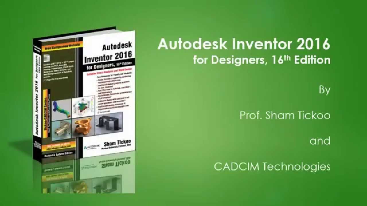 autodesk inventor 2016 book pdf
